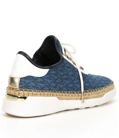 michael kors hoge sneakers|Michael Kors denim sneakers.